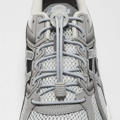 Pasadores elásticos - Lock Laces - Gris