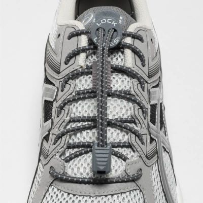Pasadores elásticos - Lock Laces - Gris Reflectivo