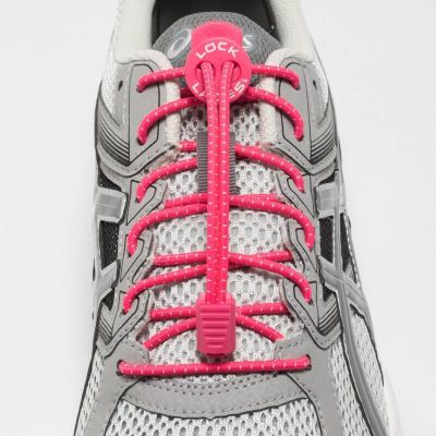 Pasadores elásticos - Lock Laces - Rosado