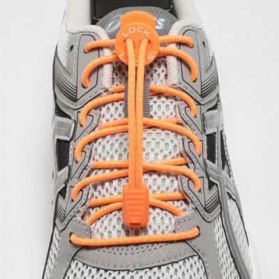 Pasadores elásticos - Lock Laces - Naranja
