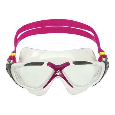 Lentes de Natacion - Aquasphere - Vista - Wh/Gry/Rub.Rd LC - Luna Clara