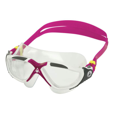 Lentes de Natacion - Aquasphere - Vista - Wh/Gry/Rub.Rd LC - Luna Clara