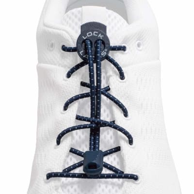 PASADORES ELASTICOS - LOCK LACES - AZUL NAVY