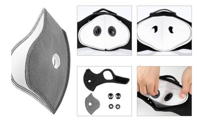 Takano Store - Filtro de Repuesto KN95 con Valvula de Exhalacion