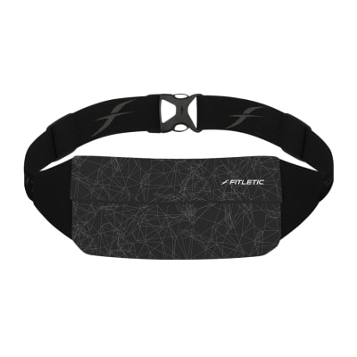 Cinturón porta objetos - Fitletic - Zipless - Spider print/BLK