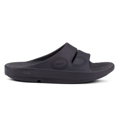 Oofos - Sandalia Ooahh Sport - Matte Black - Unisex