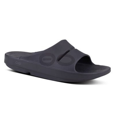 Oofos - Sandalia Ooahh Sport - Matte Black - Unisex