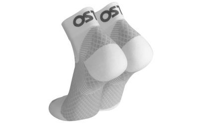 OS1st - FS4 - Medias para Fascitis Plantar - Blanco 1/4 (Par)