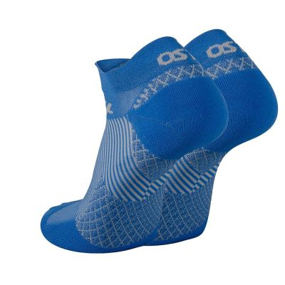 OS1st - FS4 - Medias para Fascitis Plantar - Azul No Show (Par)
