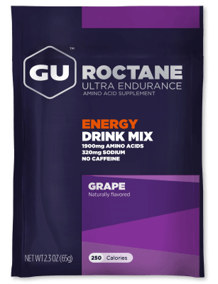 GU - Roctane Energy Drink Mix - Uva - No cafeína