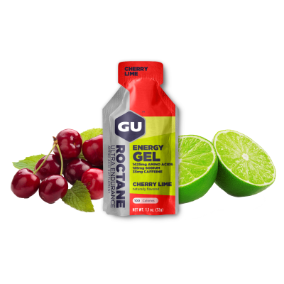 Gel - Gu Roctane - Cherry Lime - 35mg cafeína