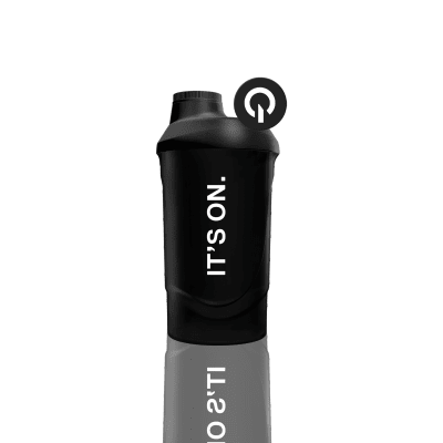 QNT - Plastic Shaker 600ml Black