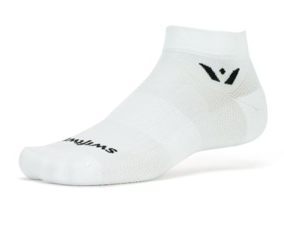 Medias Swiftwick Aspire One - Blanco
