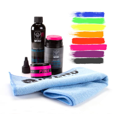 Wend Wax - Chain Kit 1 Cleaner 4oz/120ml, 1 Wax Paste 2.5oz/80ml, 1 Wned Microfiber Towel