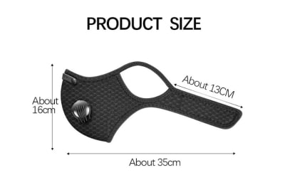 Takano Store - Mascarilla deportiva con filtro de carbon activado