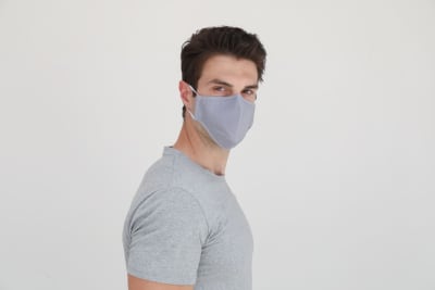 BioMask - Mascarilla KN95 Reutilizable de Tela con Nanoparticulas de Cobre