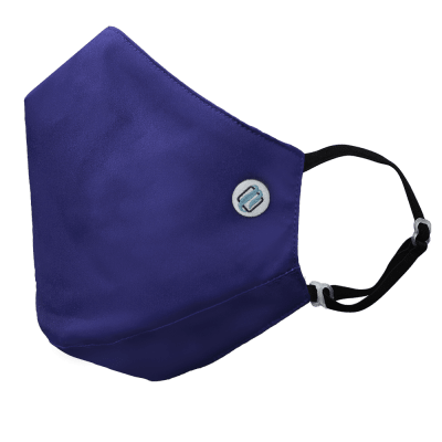 SmartMask - Mascarillas de Algodon Organico con Fibra de Cobre Puro - Navy