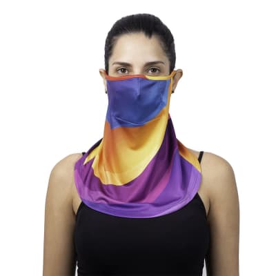 SmartMask - Covered Neck Sport - CopperMask - Psicodelia