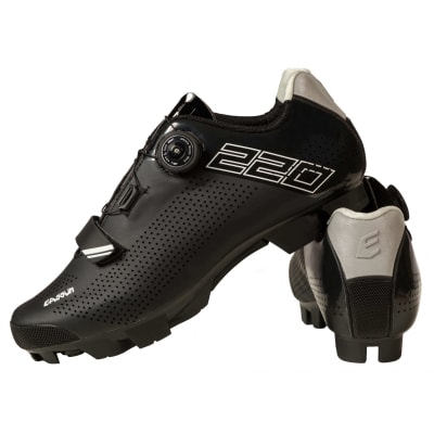 Eassun - 220 Cycling Shoes Black-White (Zapatos ciclismo MTB)