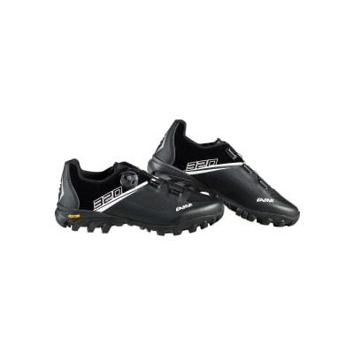 Eassun - Zapatillas MTB de Ciclismo 320 - Negro/Blanco