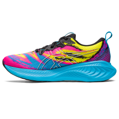 Asics - Gel Cumulus 25 - Aquarium/Vibrant Yellow - Color Injection - Mujer - Neutro/Supinacion Asics - Gel Cumulus 25 - Aquarium/Vibrant Yellow - Color Injection - Mujer - Neutro/Supinacion