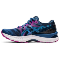 Asics - Gel Nimbus 23 - Grand Shark/Digital Aqua - Mujer - Neutro/Supinacion Asics - Gel Nimbus 23 - Grand Shark/Digital Aqua - Mujer - Neutro/Supinacion