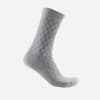 CASTELLI - Sfida 13 Sock (Medias) - Women - Silver Gray / White1