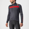 CASTELLI - Puro 3 Jersey FZ - Dark Gray / Red Reflex1