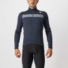 CASTELLI - Puro 3 Jersey FZ - Savile Blue / Silver Reflex1
