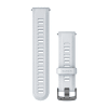 Garmin - Correa de Silicona Whitestone/Slate Hardware 22 mm - 955/965/9701