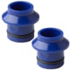 Universal Fork Mount Plugs - Blue 15x100mm Thru-Axle - Seasucker1