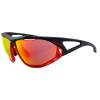 Lentes para Ciclismo - EASSUN - EPIC - Marco Negro y rojo - Lentes Rojo revo Cat: 3 - Peso 30gr - T1