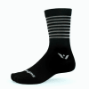 Aspire Seven - Stripe Gray - Medias - Swiftwick1