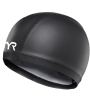 TYR - Gorro de Natación para Adultos Warmwear - Negro1