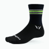 Swiftwick - Aspire Five - Hi-Viz Amarillo/Negro - Medias1