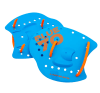 Blueseventy - Paletas de natación Blue Synergie1