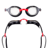 Blueseventy - Lentes para natación Contour - Marco Negro-Rojo/Lunas Transparentes1