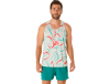 Asics - Road All Over Print Singlet - Birch - BVD - Hombre1