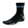 Swiftwick - Flite XT Trail Mid Crew (Five) - Coal Aurora Strip - Medias1