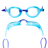 Blueseventy - Lentes para natación Contour - Marco Celeste/Luna Transparente1