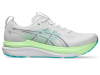 Asics - Gel Kayano 33 - White/Energy Aqua - Pronacion - Hombre1