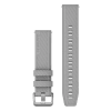 Garmin - Correa Quick Release 20 - Powder Gray Silicon1