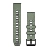 Garmin - Correa de reemplazo Quickfit 22 - Willow/Graphite Silicone1