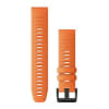 Garmin - QuickFit 22 - Naranja Silicona - Correa1