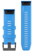 Garmin - Correa de reemplazo Quickfit 26 - Cyan Blue Silicone1