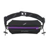 Cinturón porta objetos y porta número - Fitletic Neo I Racing - Negro/Morado1