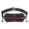 Cinturón porta objetos y porta número - Fitletic Neo I Racing - Negro/Rosado1