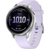 Garmin - Venu 4 Amoled, Bisel de Acero Inox Gris - Correa Silicon Lila - 41mm1
