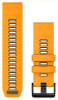 Garmin - Correa de reemplazo Quickfit 26 - Spark Orange/Graphite Silicone1