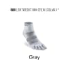 Injinji - Medias - Performance Run - Lightweight - Mini Crew - Gray1